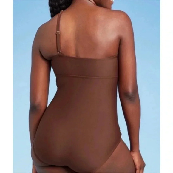 NWT Kona Sol Asymmetrical Ring High Coverage One piece swimsuit - Picture 2 of 16